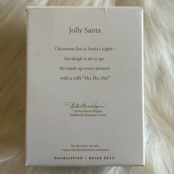 Hallmark 2012 Jolly Santa Ornament | EUC - Picture 5 of 5